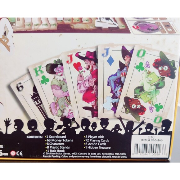 Board Game "Most Wanted" North Star Games Opened Box, Unused Contents NOB - Picture 4 of 13